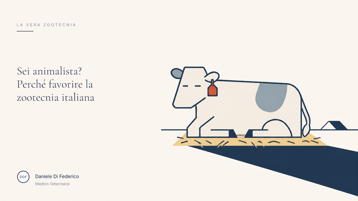 Sei animalista? Perché favorire la zootecnia italiana Sei animalista? Perché favorire la zootecnia italiana
